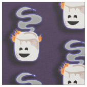 Smoreの大きい煙のマシュマロ ファブリック (クローズアップ)