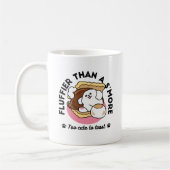 S'moreよりもフルフィファ – かわいい犬とデザートパン コーヒーマグカップ (左)