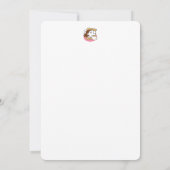 S'moreよりもフルフィファ – かわいい犬とデザートパン サンキューカード (裏面)