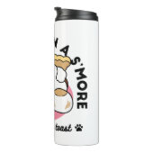 S'moreよりもフルフィファ – かわいい犬とデザートパン タンブラー (回転右)