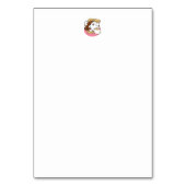 S'moreよりもフルフィファ – かわいい犬とデザートパン テーブルナンバー (裏面)