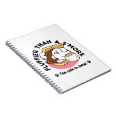 S'moreよりもフルフィファ – かわいい犬とデザートパン ノートブック (右側)