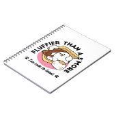 S'moreよりもフルフィファ – かわいい犬とデザートパン ノートブック (左側)