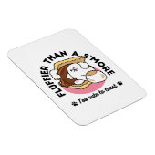 S'moreよりもフルフィファ – かわいい犬とデザートパン マグネット (右側)