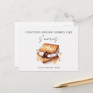 S'moreパーソナライズされた Realty農業プロモーション ポストカード