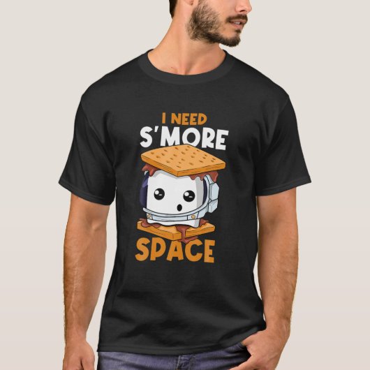S'more宇宙キャンピングボーイ宇宙飛行士かわいいSmoが必要 Tシャツ (正面)