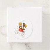 S'more男女兼用おもしろい秋ベビーシャワー フェイバータグ (インサイチュ)