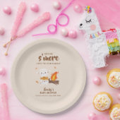 S'more素朴 Love Campfireベビーシャワー ペーパープレート (パーティー)