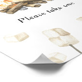 S'more誕生日- 1つ取って下さい ポスター (角)