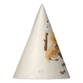 S'more Campfireかわいい誕生日パーティー帽子 パーティーハット (左)