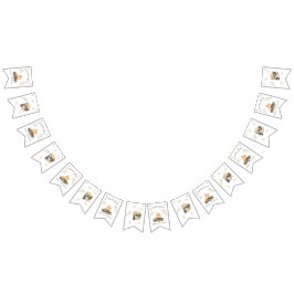 S'more Campfire 1st誕生日パーティー バンティングフラッグ