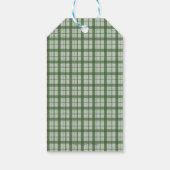 S'more Camping Bear Happy Camper 1st Birthday ギフトタグ (裏面)