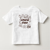 S'more Crew Camping Lover Toddler Tshirt トドラーTシャツ (正面)