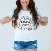 S'more Crew Camping Lover Youth Tshirt Tシャツ