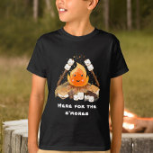 S'more Cute おもしろい Camping Campfire Name boy Tシャツ
