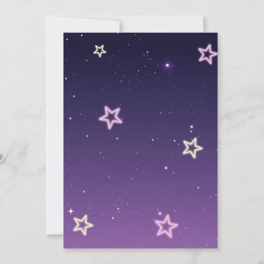 Smore Fun With Friends Girl Pink  招待状 (裏面)