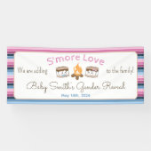 S'more Loveジェンダーがバナーを表示 横断幕 (横)