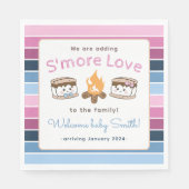 S'more Loveジェンダーが明らかにする スタンダードランチョンナプキン (正面)