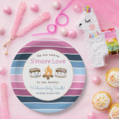 S'more Loveジェンダーが明らかにする ペーパープレート (パーティー)