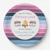 S'more Loveジェンダーが明らかにする ペーパープレート (正面)