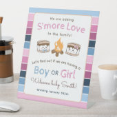 S'more Loveジェンダーが明らかにする 台座サイン (インサイチュ)