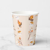 S'more Love秋キャンピング素朴ベビーシャワー 紙コップ (右)