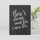 S'more love 手頃 chalkboard's 結婚 sign (スタンド正面)