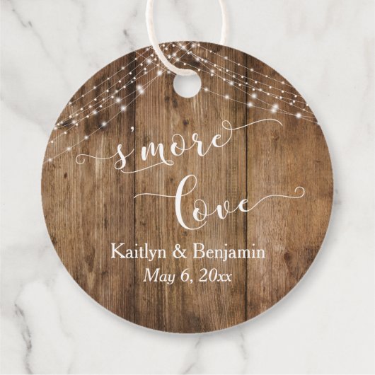 『S'More Love』木素朴と軽い弦 フェイバータグ (裏面)