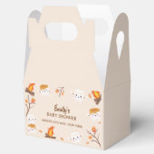 S'more Love 素朴 Camping秋ベビーシャワー フェイバーボックス (オープン)