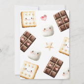 S'more love baby showerの追加 招待状 (裏面)