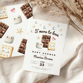 S'more love baby showerの追加 招待状