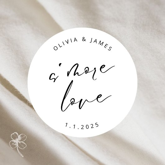 S'more Love Stickers ラウンドシール