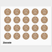 S'more Love Stickers、Smore Favy Stickers ラウンドシール (シート)