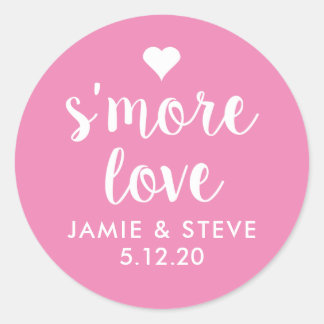 S'more Love Stickers、Smore Favy Stickers ラウンドシール