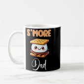 S'more Shirt Funny S'mores Dad S'mores Father Smor コーヒーマグカップ (左)