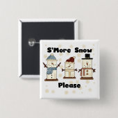S'more Snow Please Tシャツ&ギフト 缶バッジ (正面&裏面)