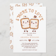 S'more to Loveかわいいキャンプファイアベイビーシャワー