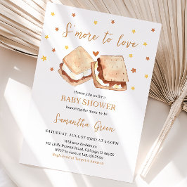 S'more to Love ベビーシャワー 招待状