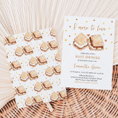 S'more to Love Baby Shower 招待状