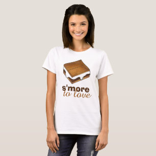 S'More To Love Chocolate Campfire Camp S'mores Tee Tシャツ