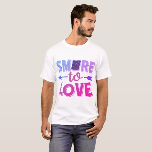 Smore to love motivate tシャツ (正面フル)
