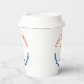 S'moresおもしろい焚き火バックヤードクックアウトフレンドシップ 紙コップ (左)