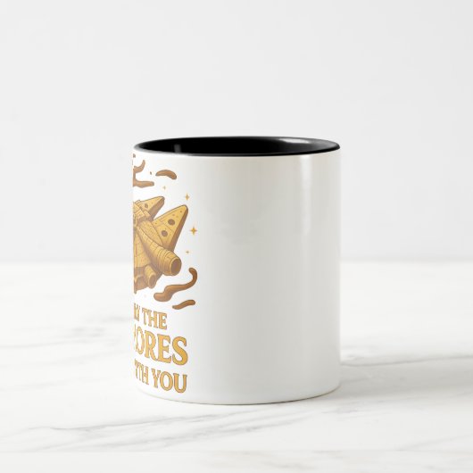 S'Moresがあなたと一緒にマグカップ – Nerdy おもしろい Camp ツートーンマグカップ (中央)