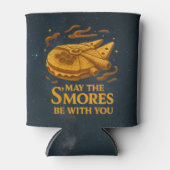 S'Moresがあなたと一緒に – Campfire おもしろい Coozi 缶クーラー (正面)
