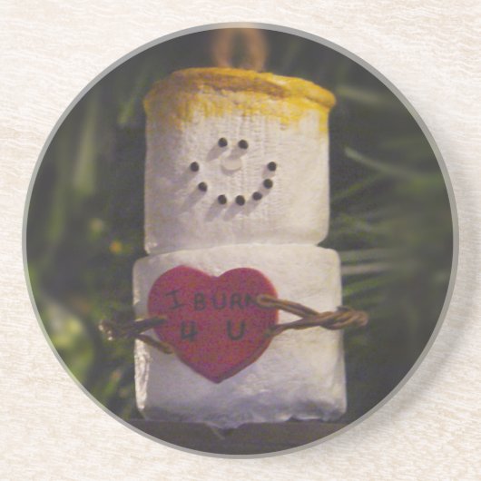 S'moresの人のオーナメント コースター (正面)