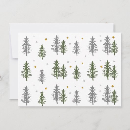 S'moresキャンファイアグリーンリー誕生日ありがとう サンキューカード (裏面)