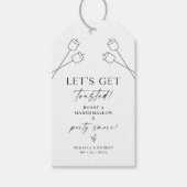 S'moresギフトラベルウェディングパーティー特典ラベル ギフトタグ (正面)