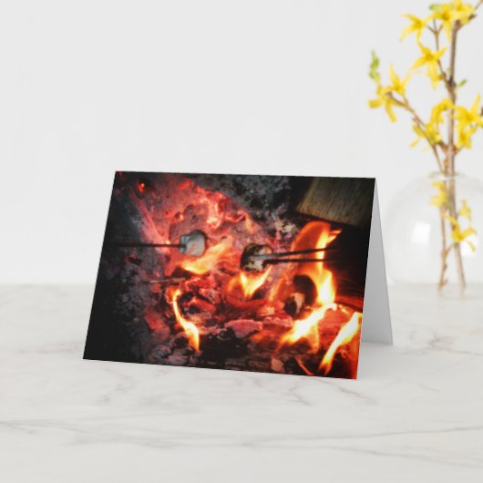 「S'mores」誕生日カード カード (黄色い花)