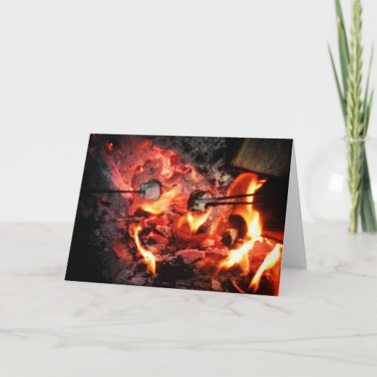 「S'mores」誕生日カード カード (正面)