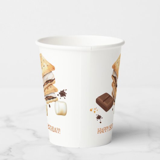 S'mores Birthday Party 紙コップ (右)